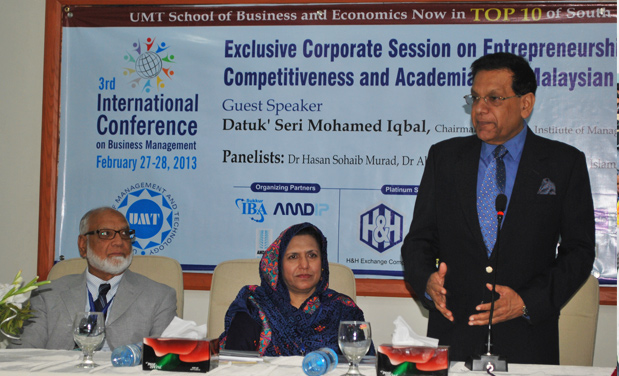 ICoBM 2013 Dr Datuk Seri Mohamed Iqbal