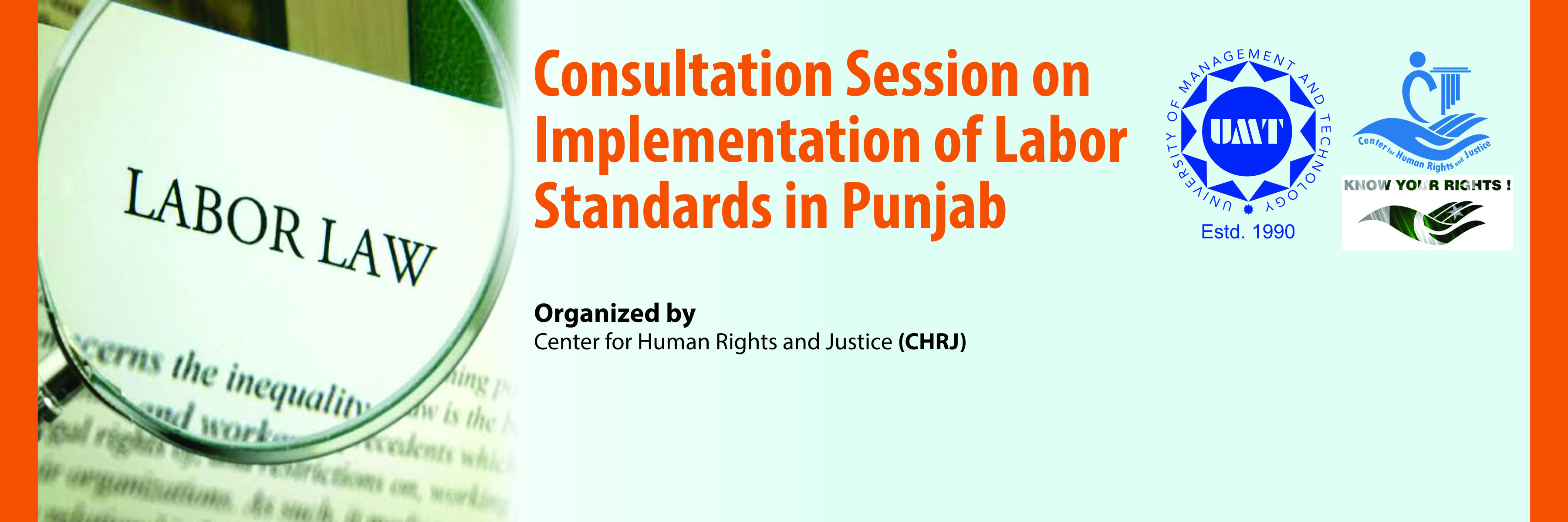 Invitation to Participate: Consultation Session on Implementation of Labor Standards