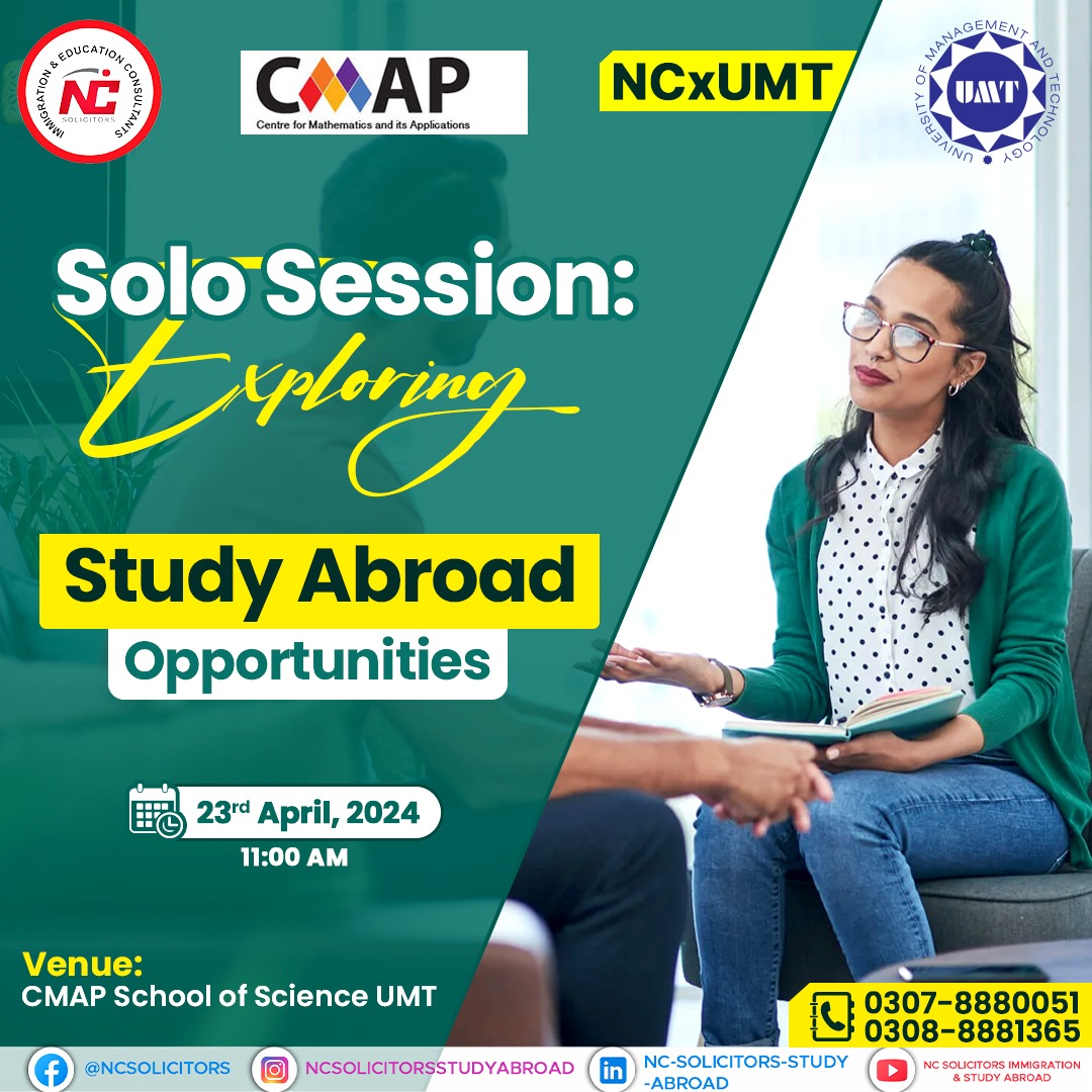 Solo Scholarship session for SSC Alumni organized by CMAP