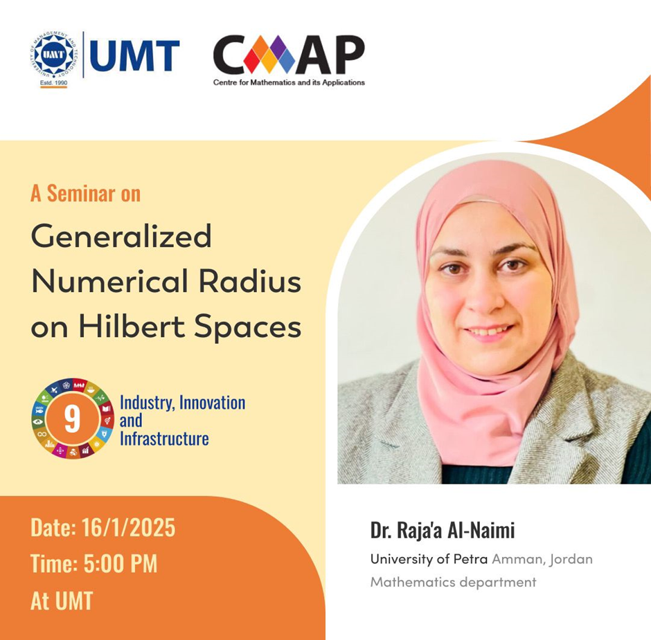 A Seminar on Generalized Numerical Radius