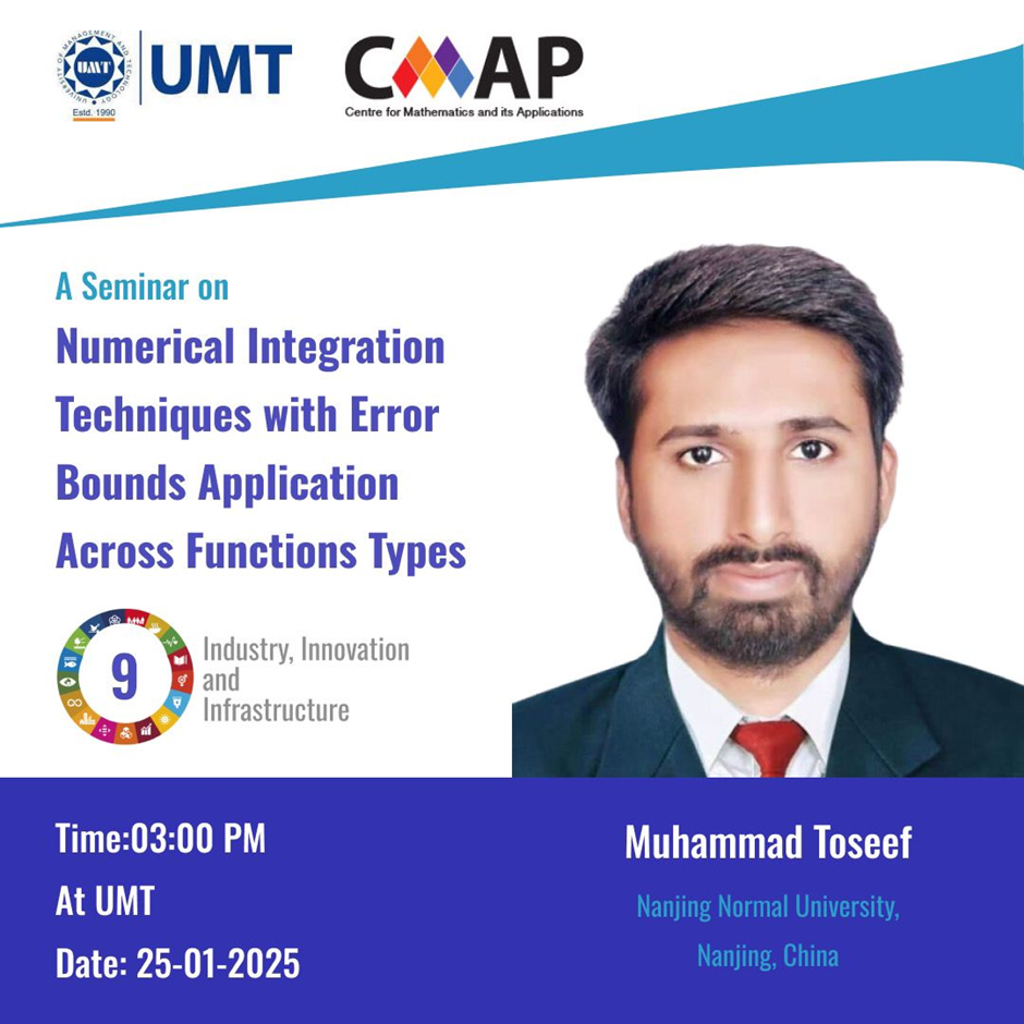 A Seminar on Numerical Integration Technique