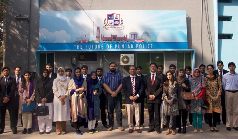 Visit to Punjab Safe Cities Authority