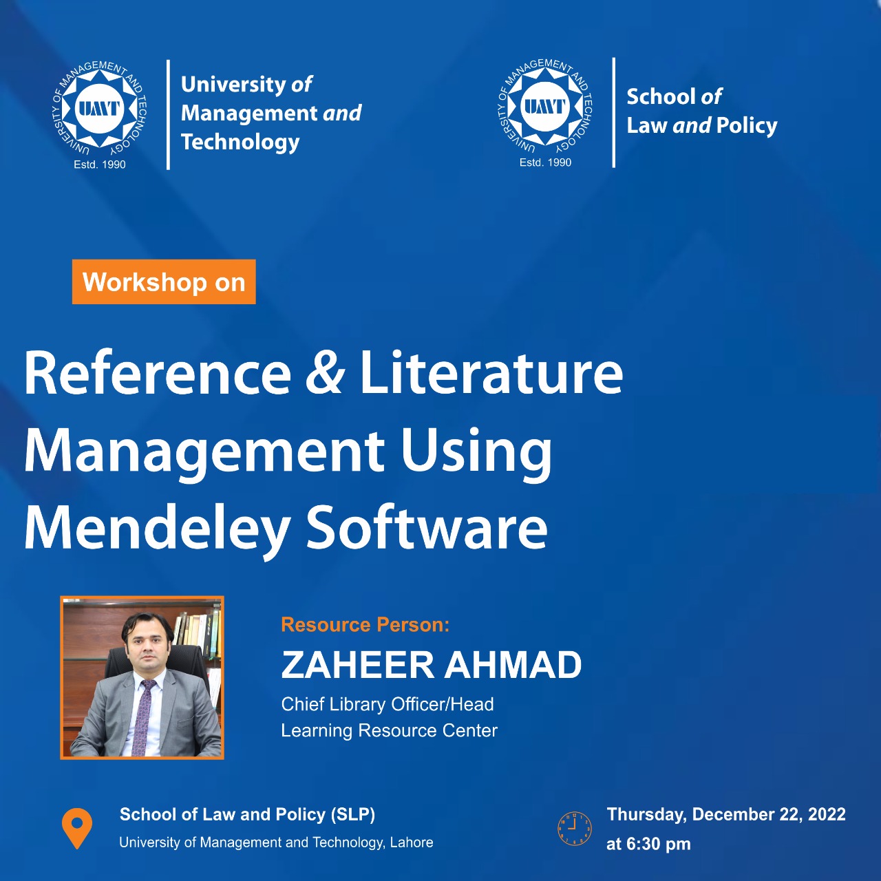 Reference & Citation Management Using Mendeley Software