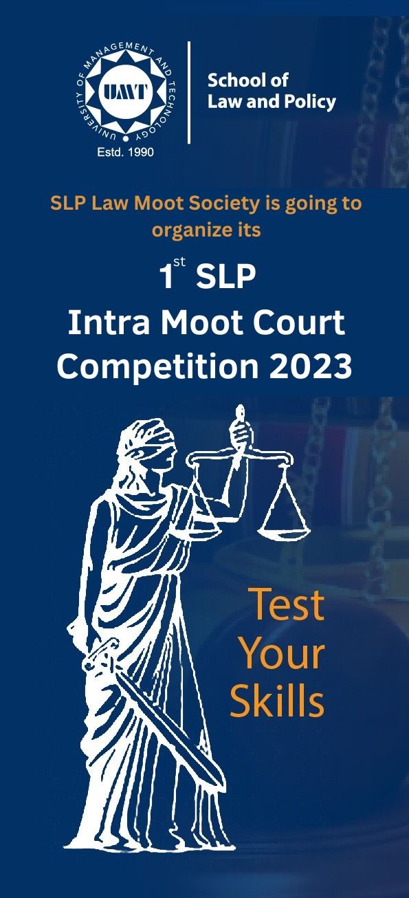 1st SLP Intra School Moot Court Competition