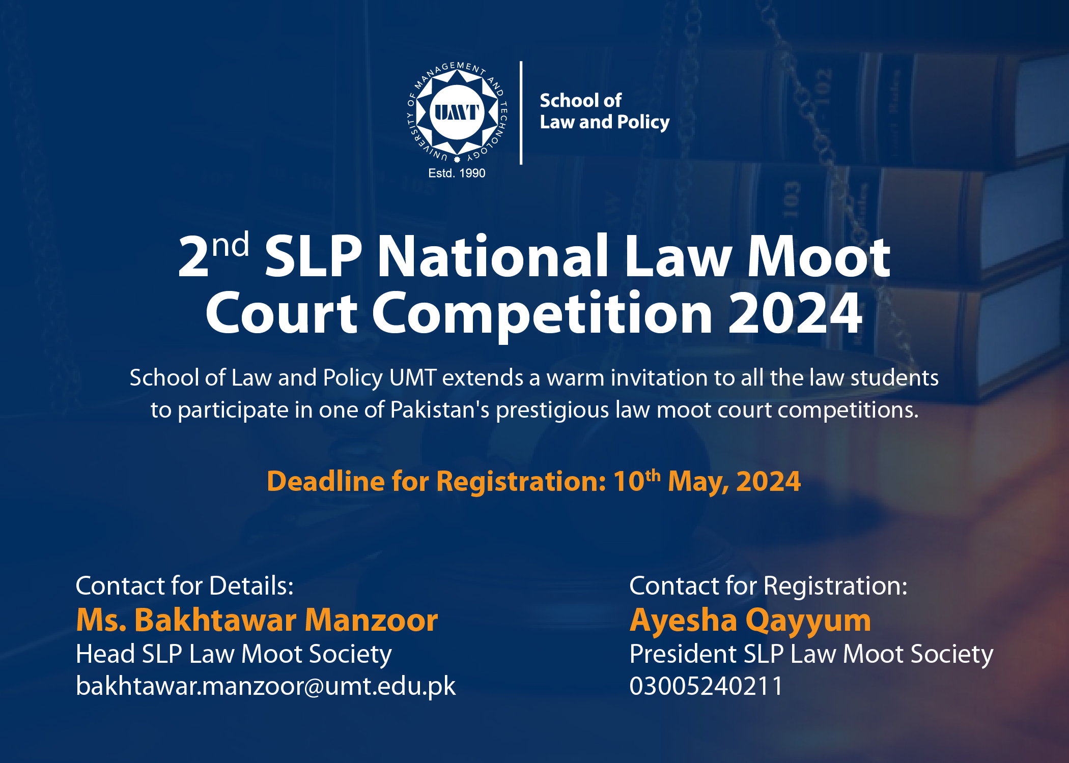 2nd SLP National Moot Court Competition 2024