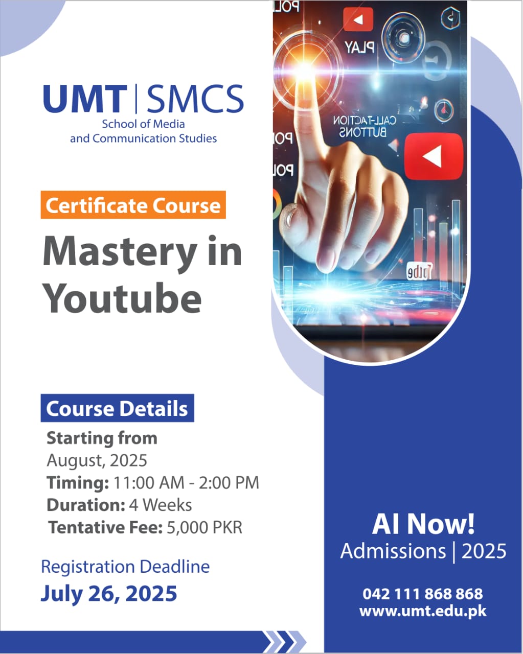 Mastery in Youtube
