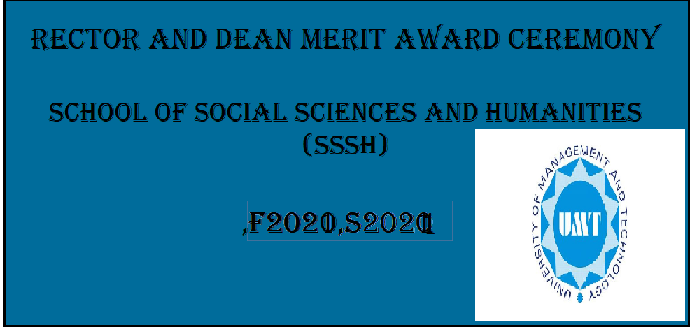 Dean Merit Award Ceremony F2020, S2021