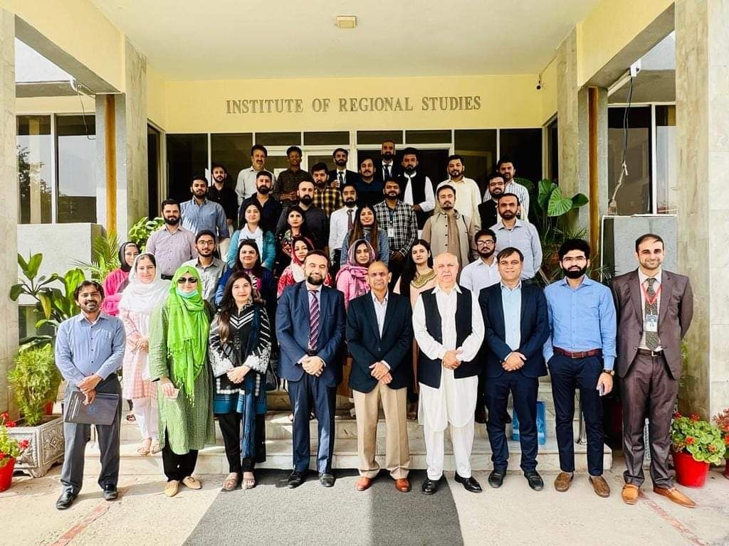 Department of Political Science and International Relations (DPSIR), UMT visits Institute of Regional Studies (IRS)