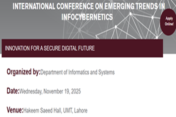 International Conference on Emerging Trends in Infocybernetics (ICETI 2025) – 2025