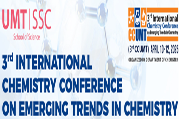 3rd International Chemistry Conference on Emerging Trends in Chemistry – 2025