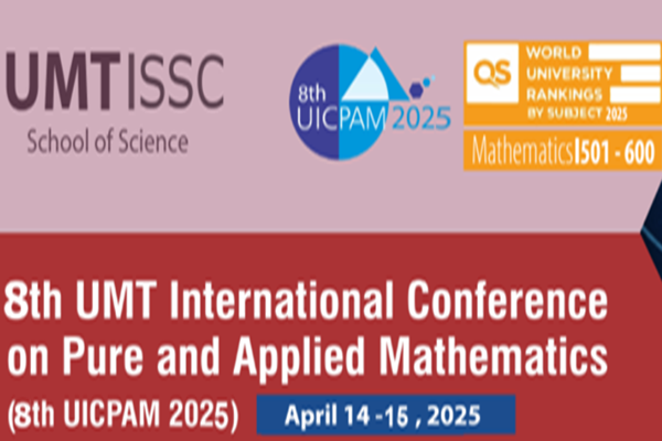 8th UMT International Conference on Pure and Applied Mathematics – 2025