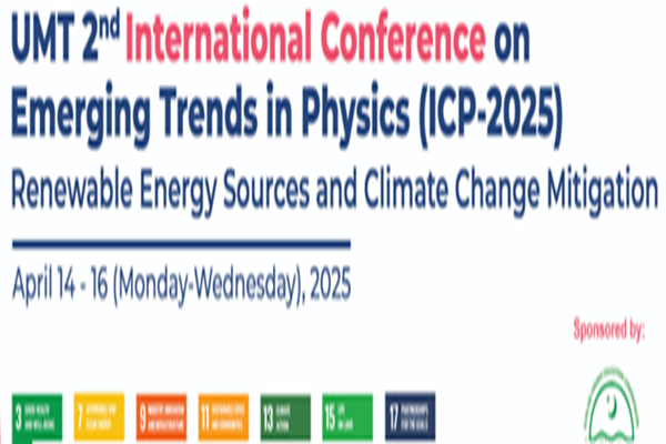 2nd International Conference on Emerging Trends in Physics (lCP-2025) – 2025