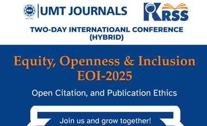A two-day International Conference (Hybrid) on Equity, Openness & Inclusion (EOI 2025) - 2025