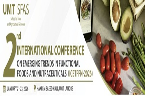 2nd International Conference on Emerging Trends in Functional Foods and Nutraceuticals (ICETFFN) – 2026