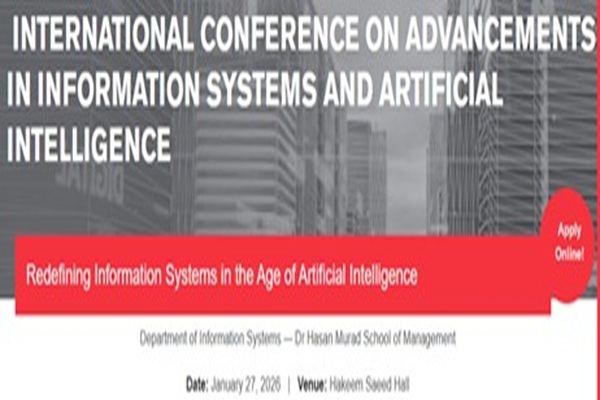 International Conference on Advancements in Information Systems and AI – 2026