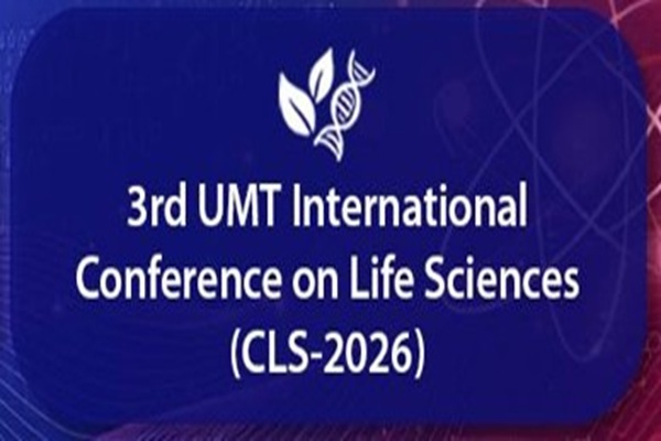 3rd UMT International Conference on Life Sciences (CLS-2026) - 2026