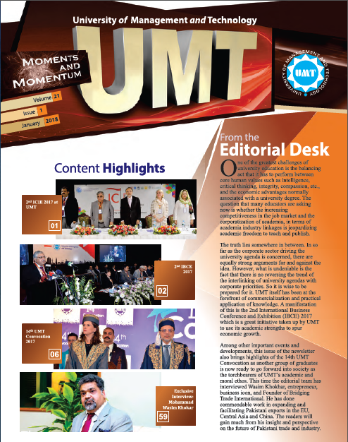 UMT Newsletter