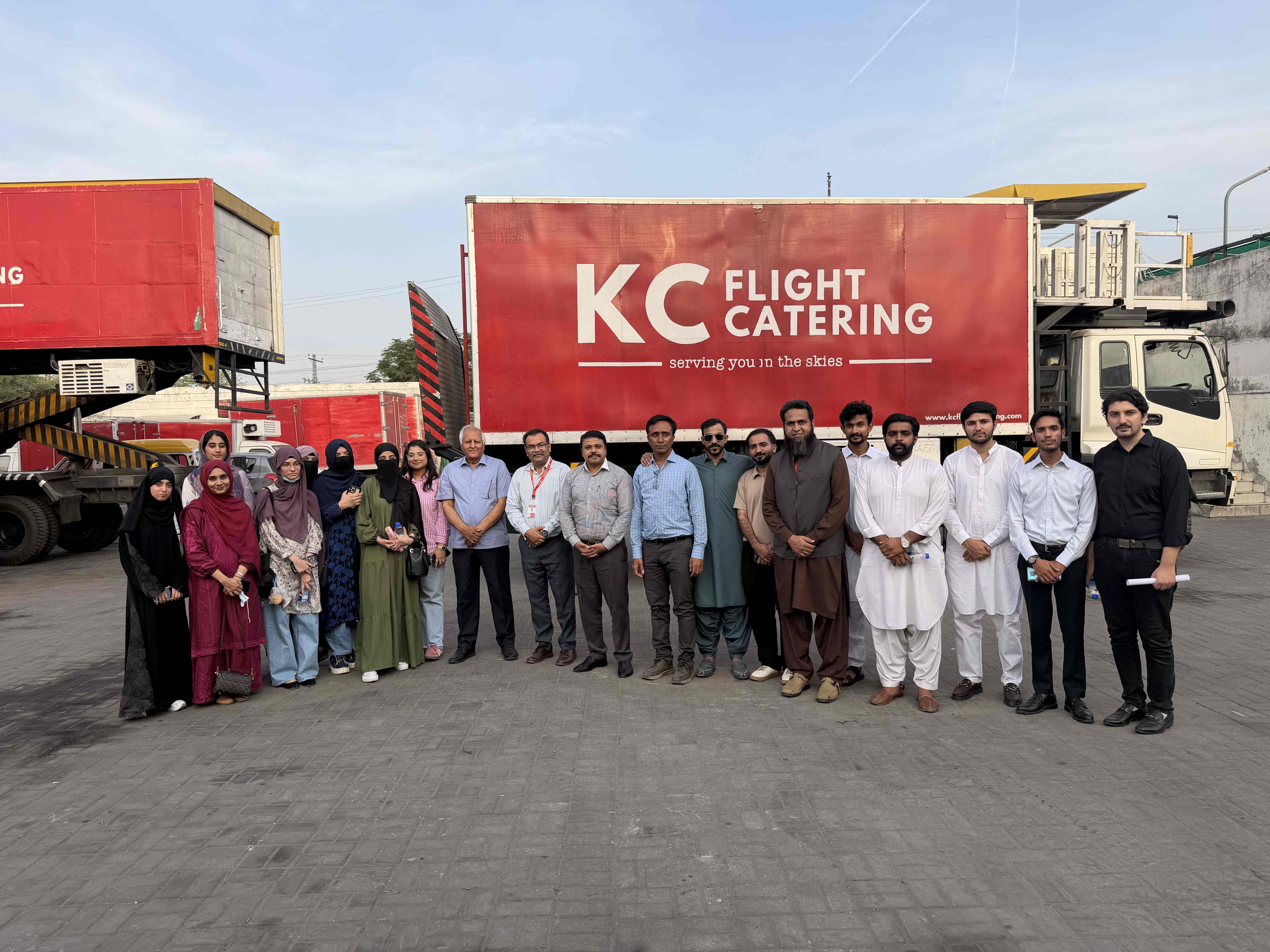 Industrial visit to Kitchen Cuisine Flight Catering Facility