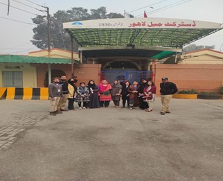 Visit to District Jail Lahore (Punjab Prisons Department) by the Students of Forensic Psychology Course under the supervision of Dr Shahnila Tariq