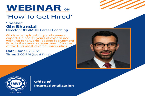 Webinar - How to get Hired