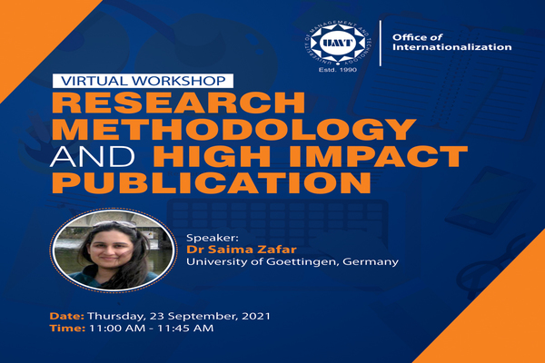 Virtual Workshop on Research Methodology and High Impact Publications