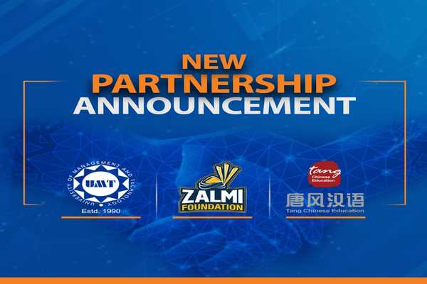 UMT signed MOU among Tang Chinese Education & Technology and Zalmi Foundation