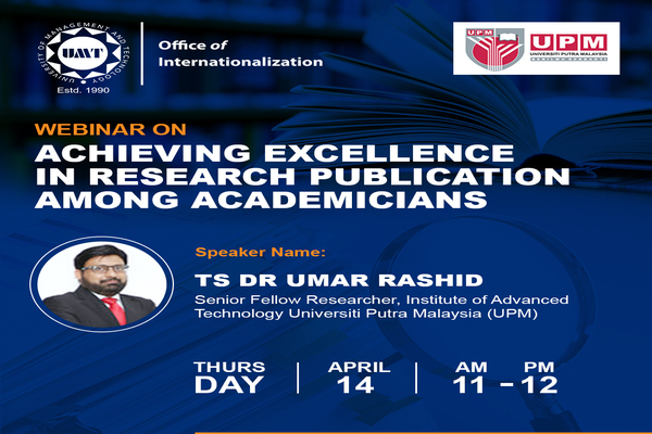 Achieving Excellence In Research Publication Among Academicians