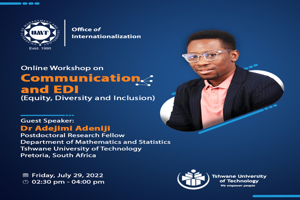 Workshop Communication and EDI ( Equity, Diversity And Inclusion )