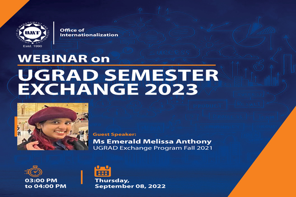 Webinar on Global Undergraduate UGRAD Exchaneg Program 2023