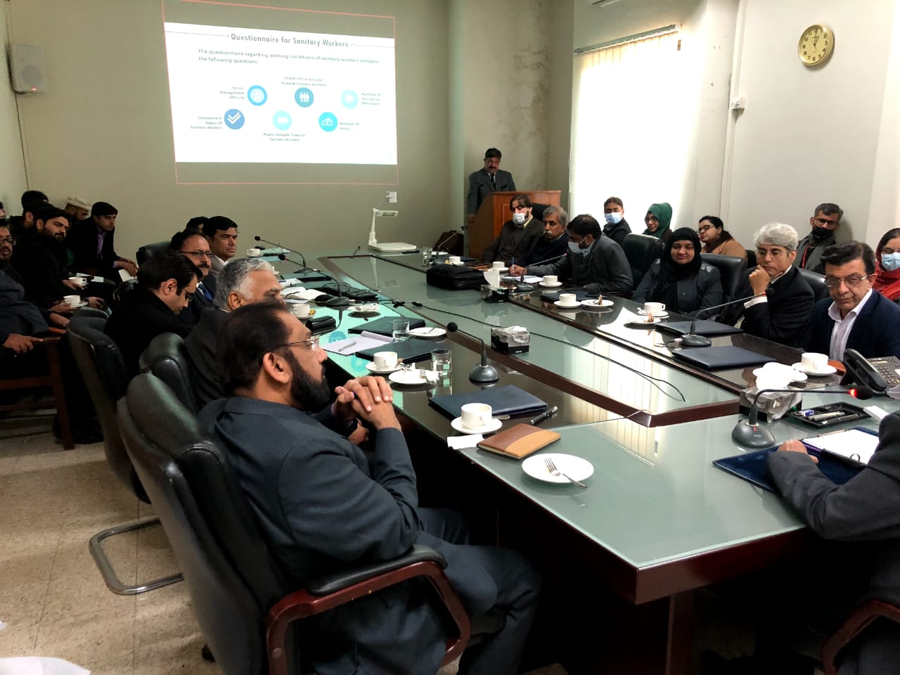 Dr. Fariha Tariq, Acting Dean, SAP attended Thesis Defense as Evaluator at NUST, Islamabad