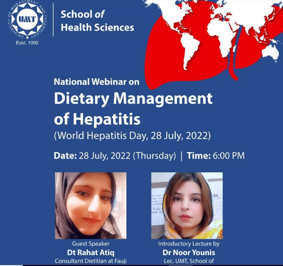 Webinar on Dietary Management of Hepatitis