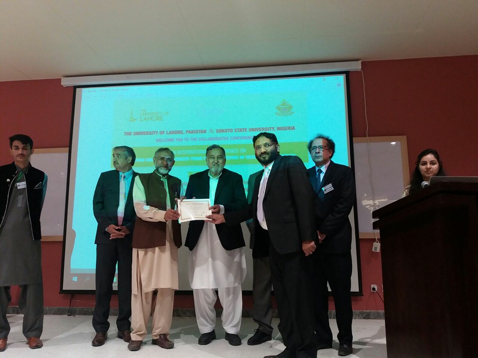 Hafiz Sajid Iqbal Sheikh presented research paper in ICESS 2016