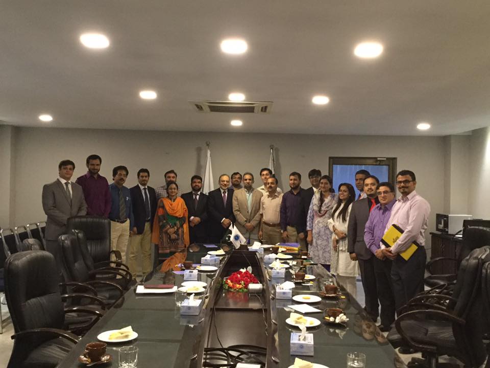 The Rector met participants recently returned from training session in George Mason University, USA
