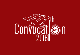 Get registered for 13th UMT Convocation till Tuesday,  November 15, 2016,