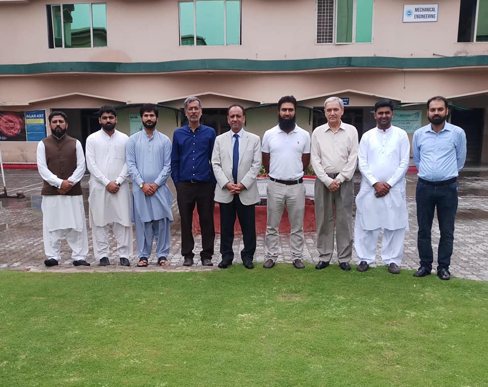 Mr Ameer Khawar Khawaja Executive Director Grays of Cambridge Visited UMT Sialkot Campus