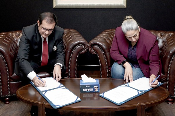 MoU Signing Ceremony with Arfa Karim 