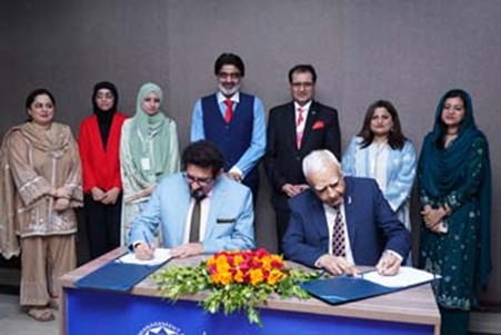 MOU signing ceremony with Bahauddin Zakariya University, Multan