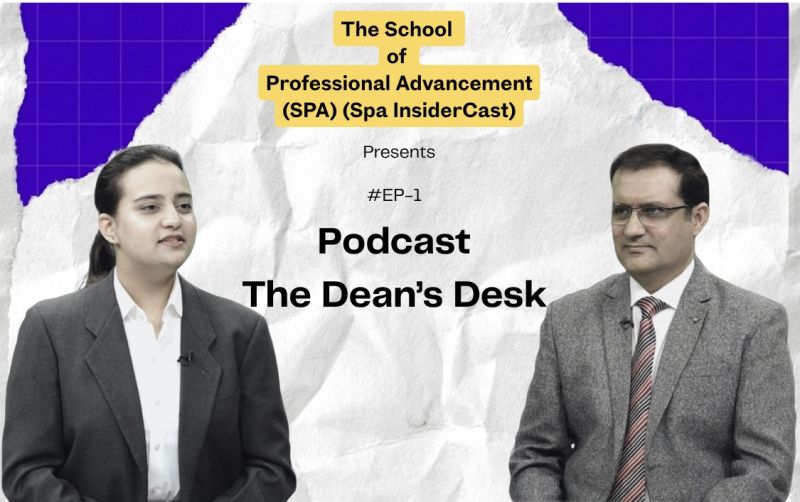 Dean's Desk Podcast Episode 1 Prof.Dr. Atif Hassan