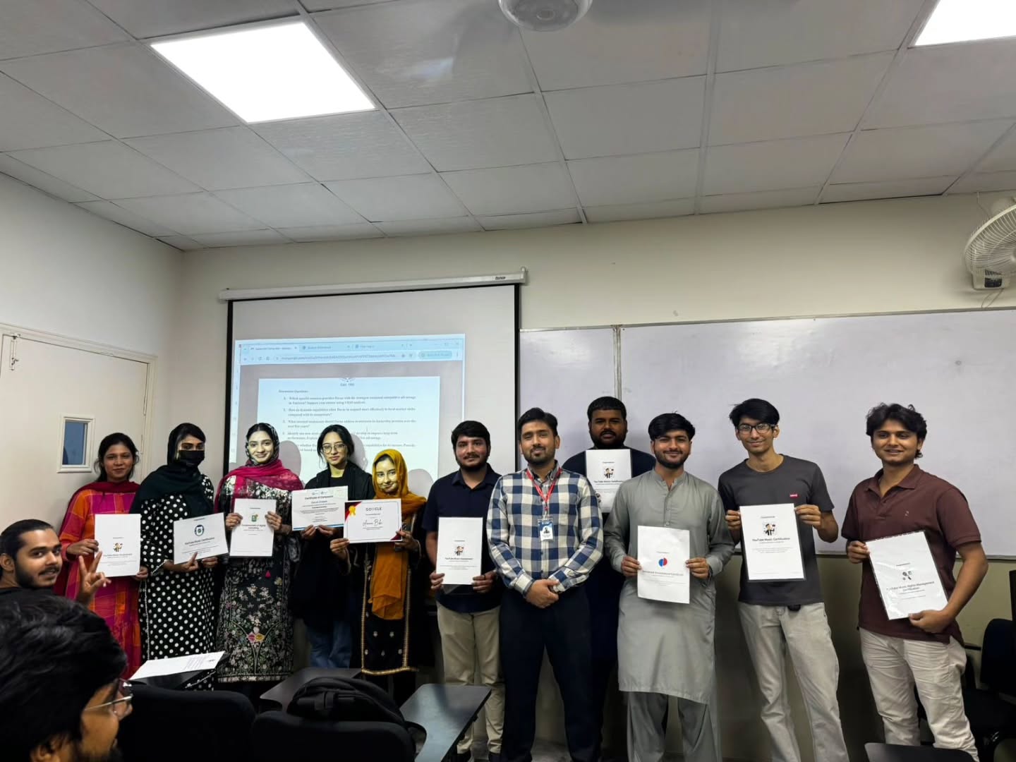 Empowering Learning through Global Certification at School of Professional Advancement.