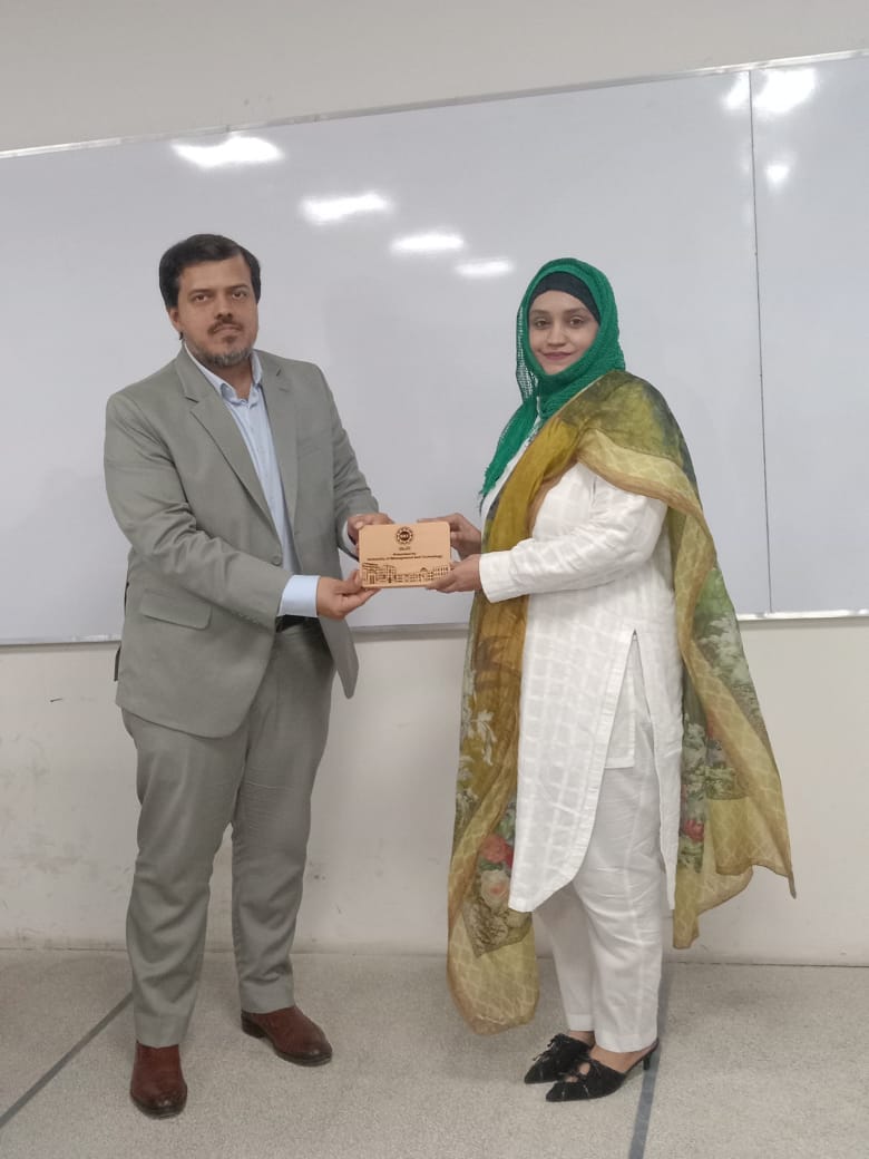 Faculty Development training: by Ms. Sadia Gondal on 30th August