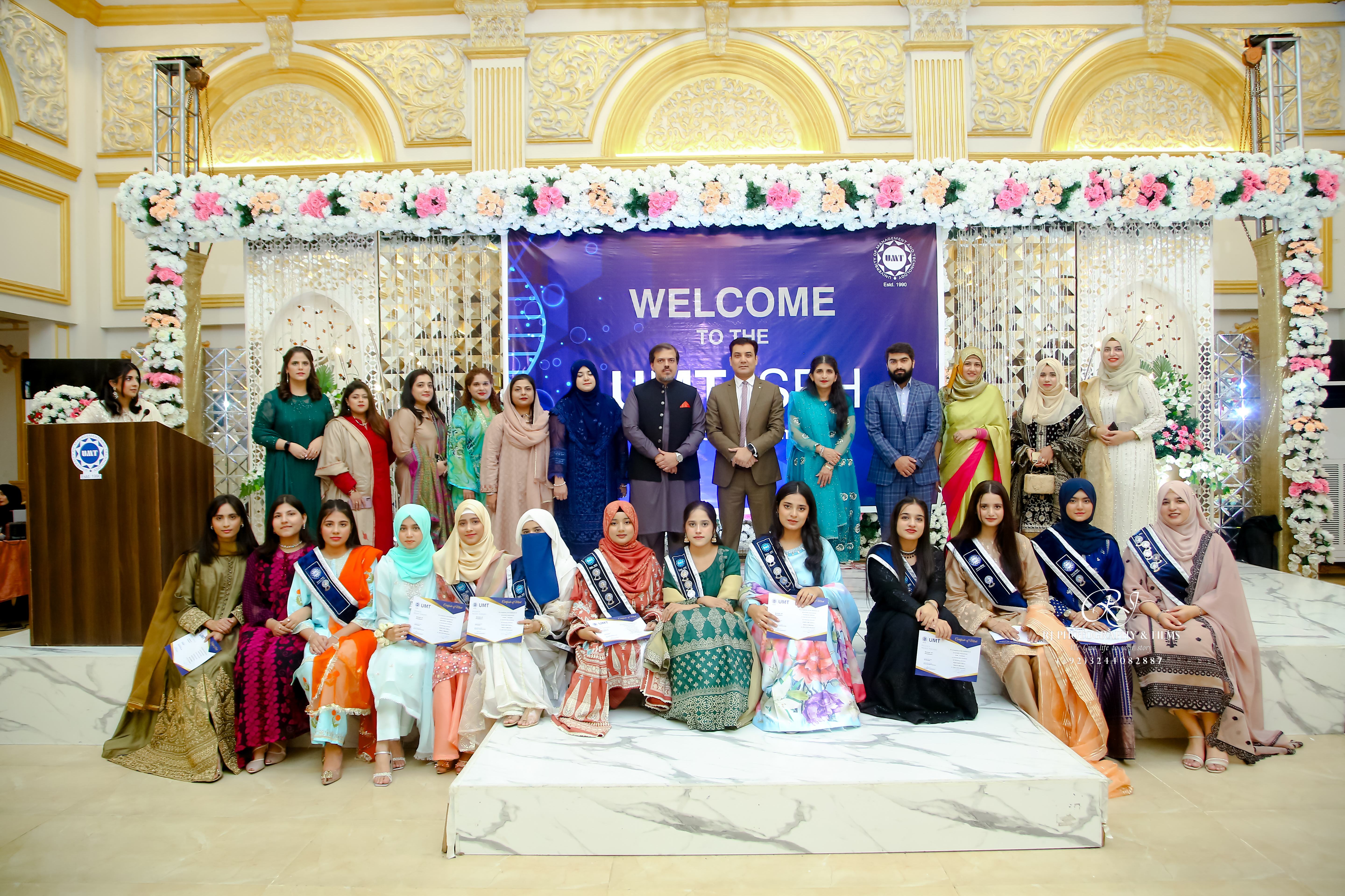 Welcome Fest 2024 Oath Taking ceremony and Dean Merit Award