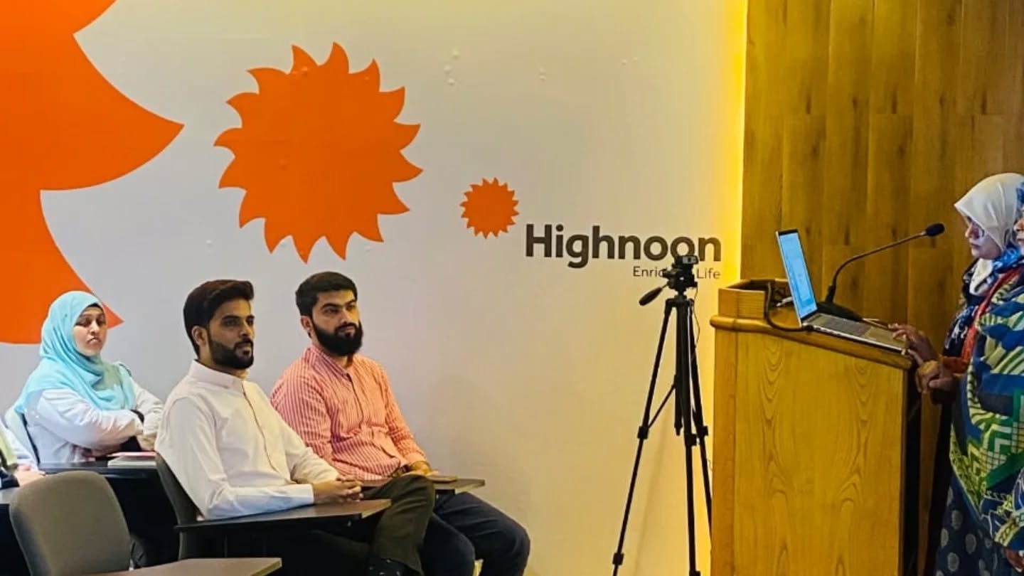 An industrial visit to Highnoon Laboratories