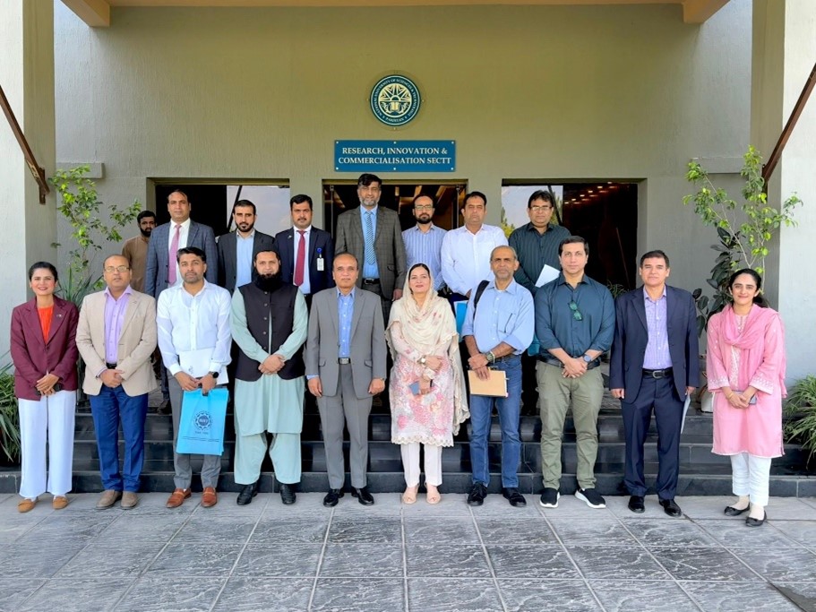 SST-UMT Delegation Visited NUST and PAF-IAST Haripur 