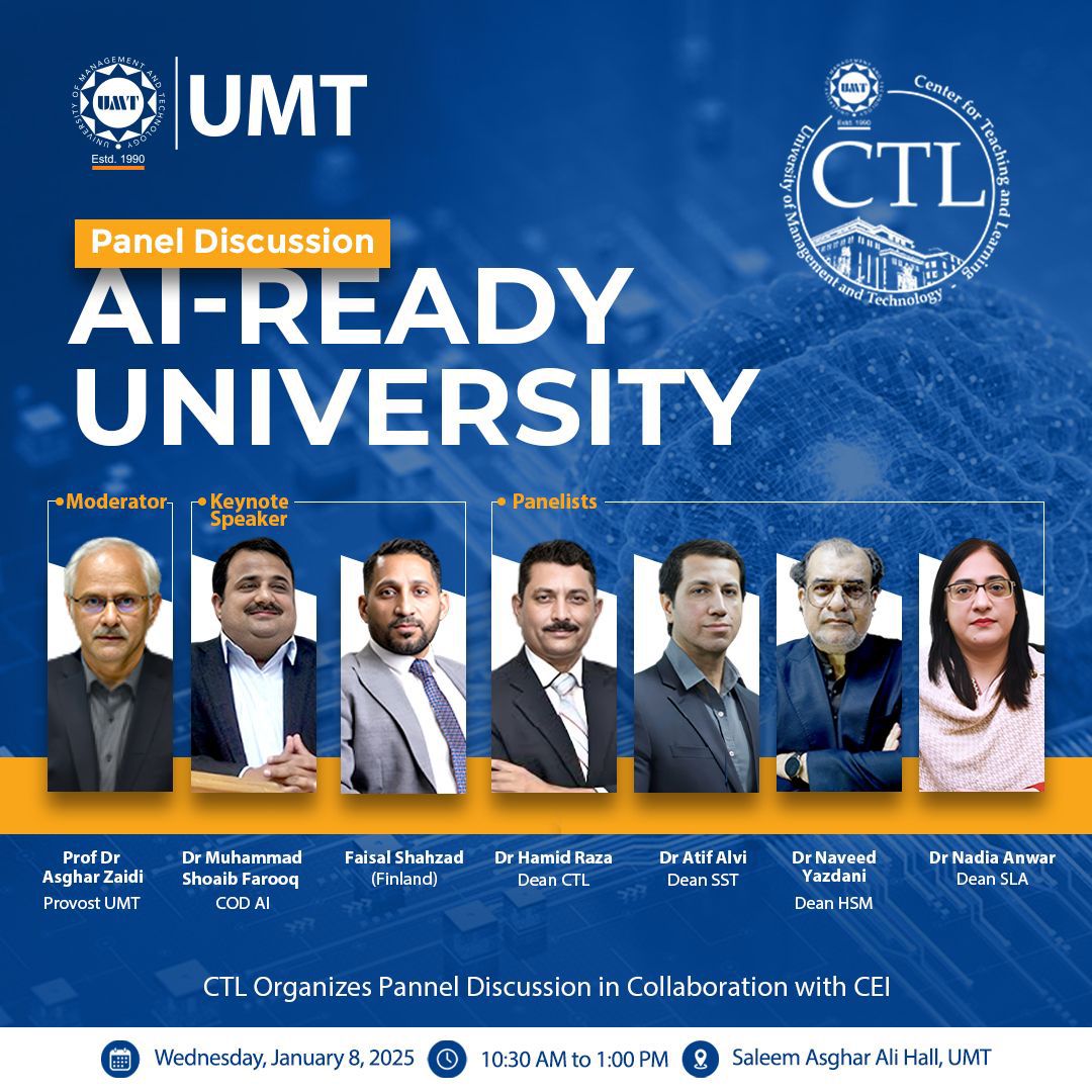 Panel Discussion on AI-Ready University