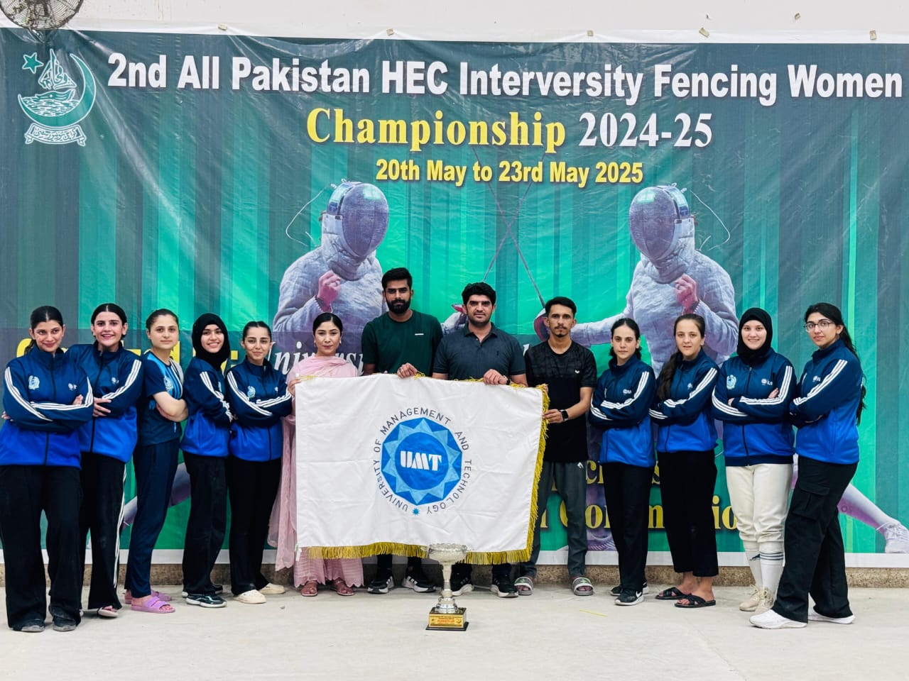 SST– UMT Students Shine at All Pakistan Intervarsity Fencing Championship 2025