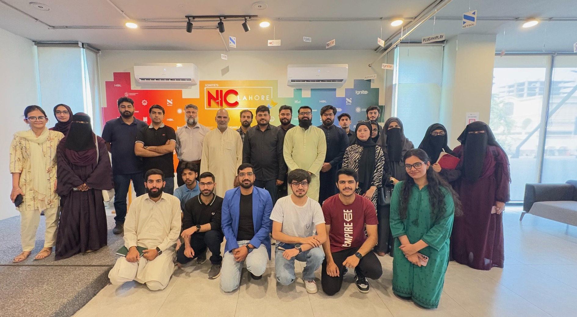 SST–UMT Students Participate in Industrial Visit to National Incubation Center Lahore