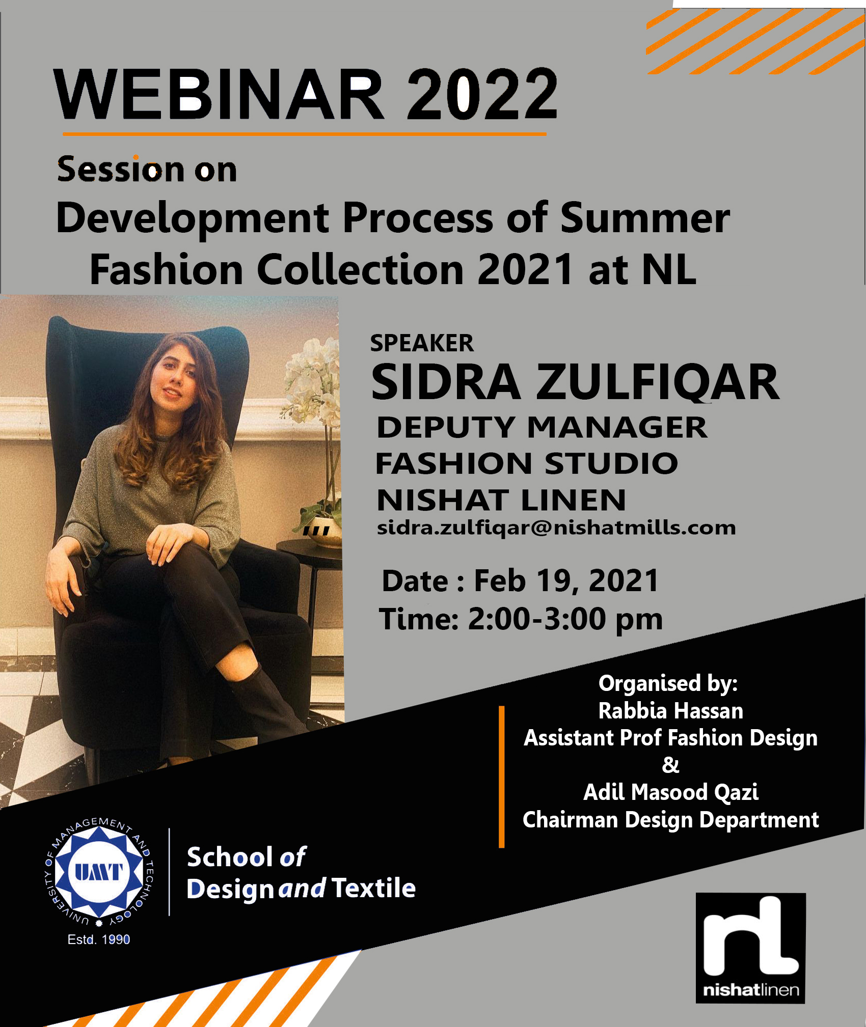 Webinar on Development Process of Summer Fashion Collection 2021 at NL