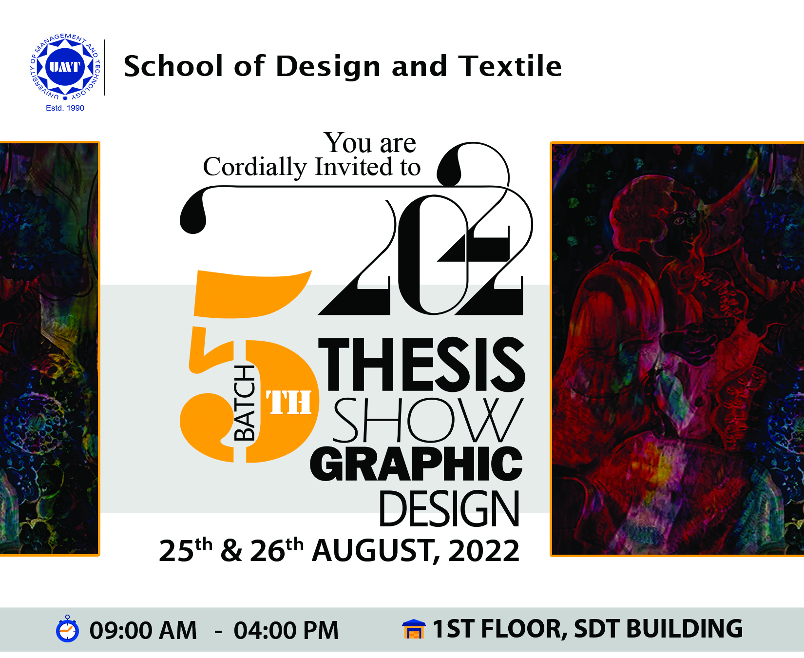 2022 thesis show graphic design