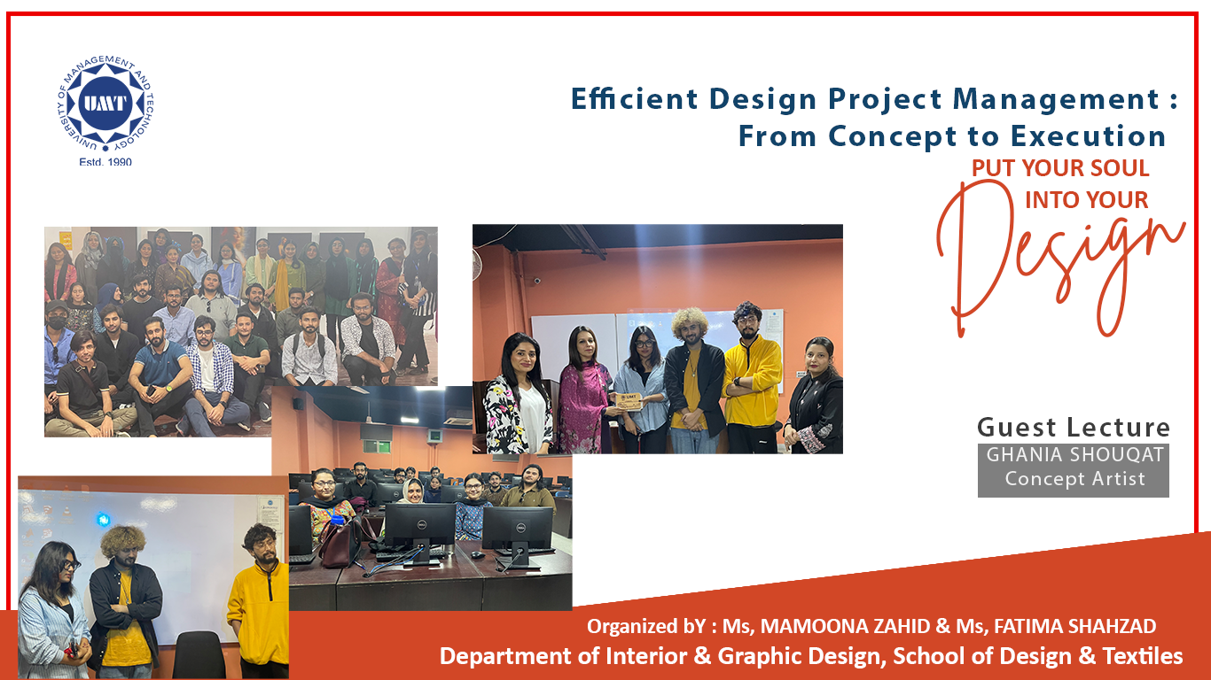 Efficient Design Project Management from Concept to Execution