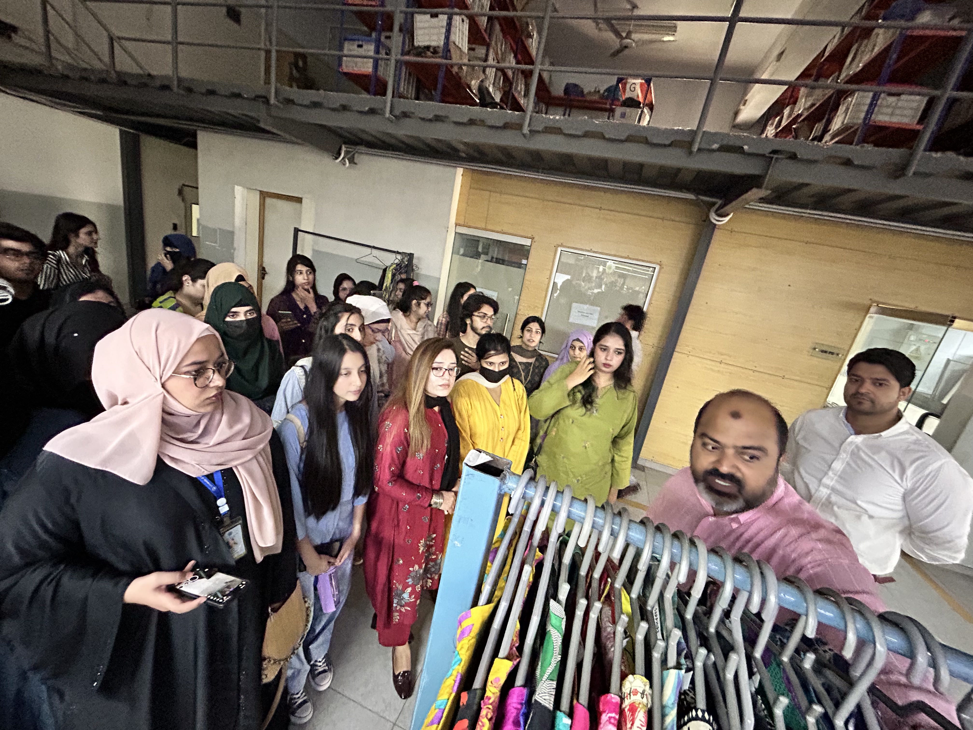 Study tour of Fashion Design Students at Sapphire Retail Limited